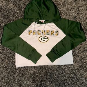 Teen Girls Size Small Packers Hooded Sweatshirt